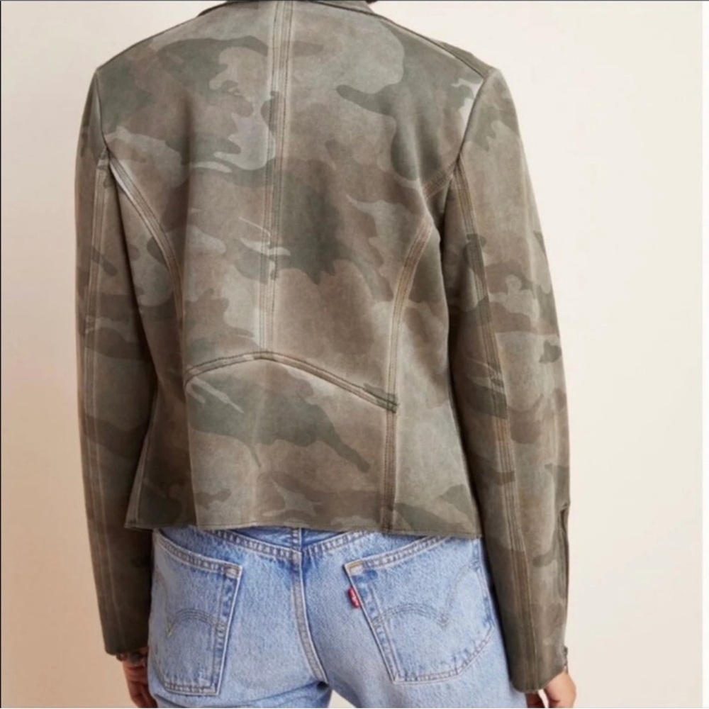 Anthropologie Camouflage Medium Women’s Textured Jacket - Picture 3 of 14